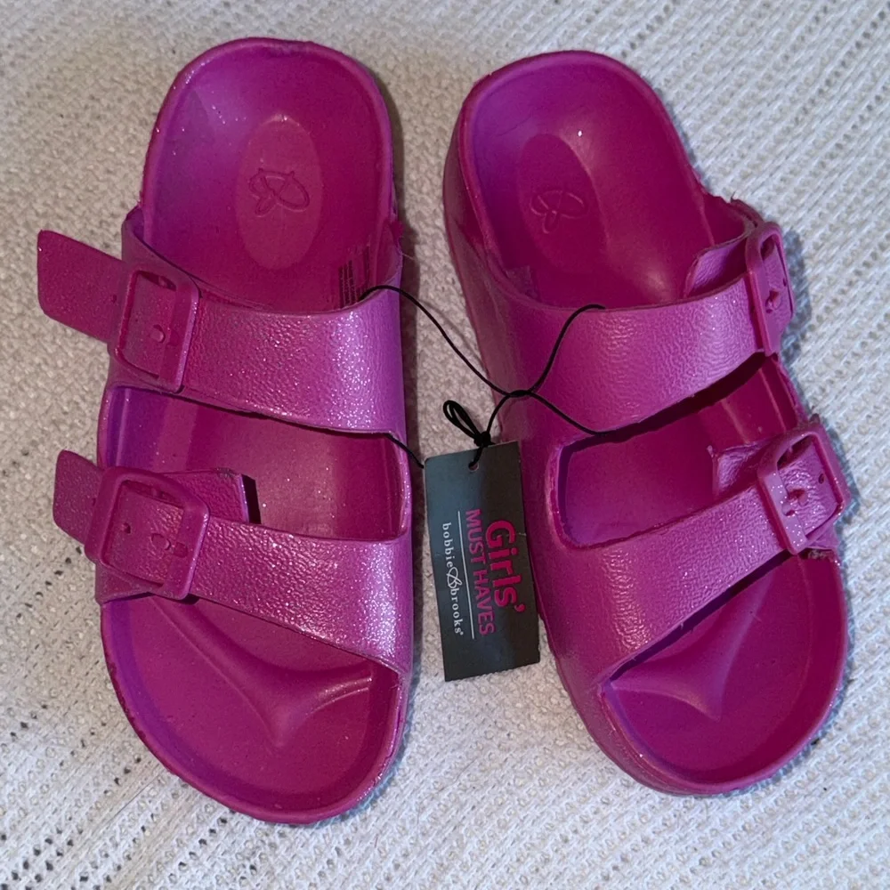 Girls' Pink Sandals‎ Bobbie Brooks Size 13/1